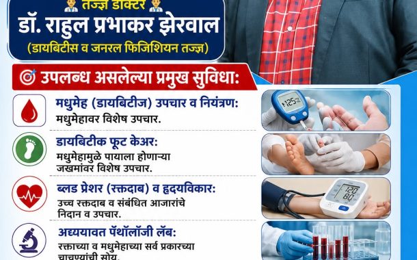 सिद्धिविनायक हॉस्पिटल व डायबिटीक केअर सेंटरचा १० व्या वर्षात यशस्वी पदार्पण; रुग्णांच्या विश्वासानेच गाठला यशाचा टप्पा!